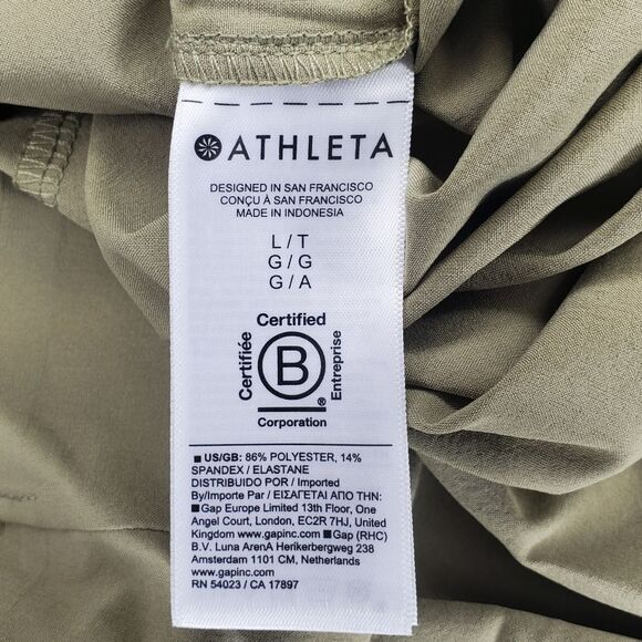 NWT Athleta Avenue Romper Size L Tall - Picture 12 of 13